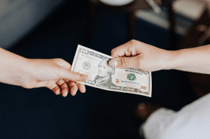 lending money